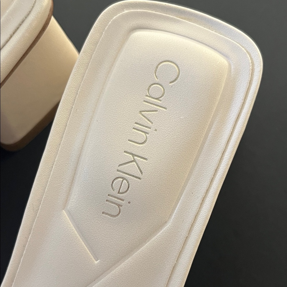 Calvin Klein Beige Women's Heels - Picture 7 of 7
